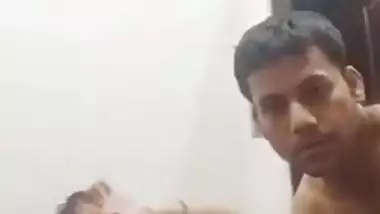 Indian couple having sex in webcam