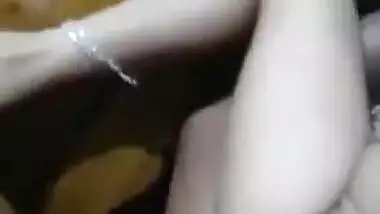 Village Couple Boobs Pressing And Fucking In Night