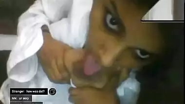 beautiful desi girl teasing bf with boob suck lick and amazing fuck expression