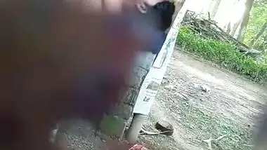 Desi lover Outdoor fucking