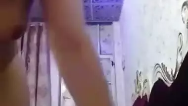 Iraqi Arab Nude Aunty Solo Selfie Video