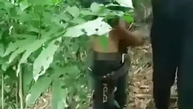 Village Girl Fucking With Young Boy In jungle