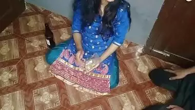 Desi porn of Bhabhi fucking her devar after drinking alcohol