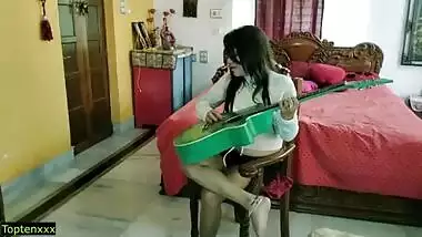 Indian Hot Music Madam and Student Amazing Hot Sex!! Desi Hot