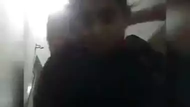 Angry Aditi Sharma doing webcam for his lover.