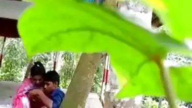 Boy touches Desi girlfriend's pussy but perv is ready to film porn video
