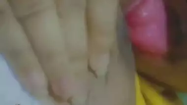 Hot Paki Girl Sucking Her Boobs