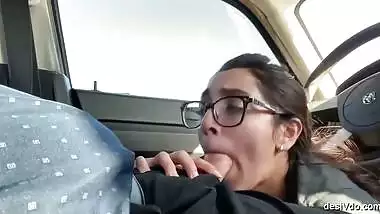 Amateur Student Sucking and Dripping Cum Out Her Mouth