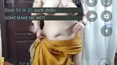 Indian Pooja on Strip chat Hot Erotic Dance
