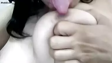 Indian beautiful girl show her big boob selfie cam video