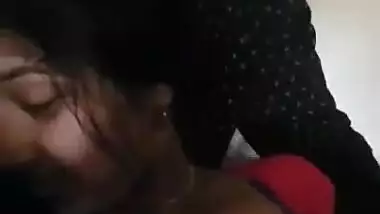 GF kissed and boobs exposed
