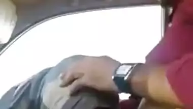 horny pakistani couple fucking on the car