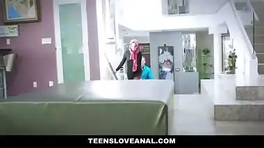 TeensLoveAnal - Cute Muslim Teen (Nikki Knightly) Anal Fucked in Hijab