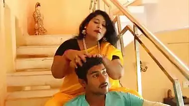 Hot indian masala aunty romance with step son