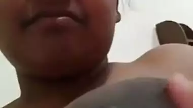 Teen Indian caught on camera exposing her XXX boobies and sex hole