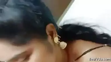 Sexy Married Bhabhi Giving Blowjob