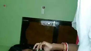 Cute Indian wife having sex with lover
