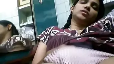 Desi sexy wife sexy face on fing time
