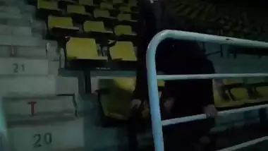 Poonam Pandey Stripping In Stadium