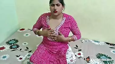 Crazy Devar enjoys his slut Bhabhi’s big boobs in blue film