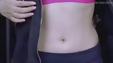 Hansika Sexy Fap Workout