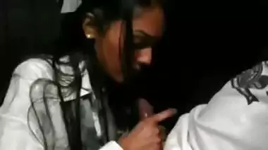 Perfect blowjob of a hot Indian teen