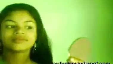 indian cute girl showing boobs to her byfriend