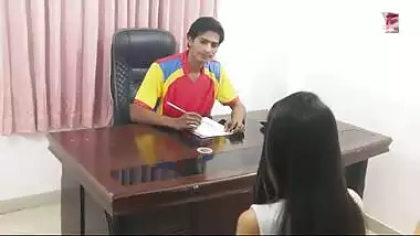 Desi college beauty seduced for first time sex by teacher