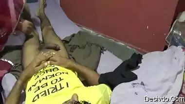 Bhabhi Forcing her sleeping Servant to fulfill her desires secret cam video part 3