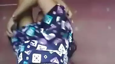 Busty south Indian girl striptease video