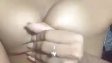 Small boobs Indian girl nude selfie video