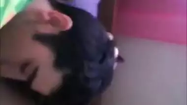 Indian wife having a comfy oral sex