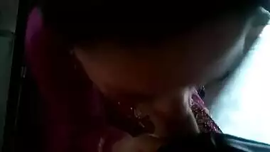 Dehati wife making dick ready for fucking