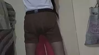 Desi sex MMS of a crazy husband fucking his wife like crazy