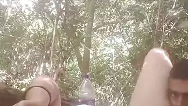 Tamil sex video aunty fucked nude in forest