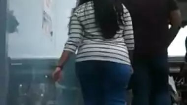 Candid Indian Desi Girl - BBW Big Round Ass 